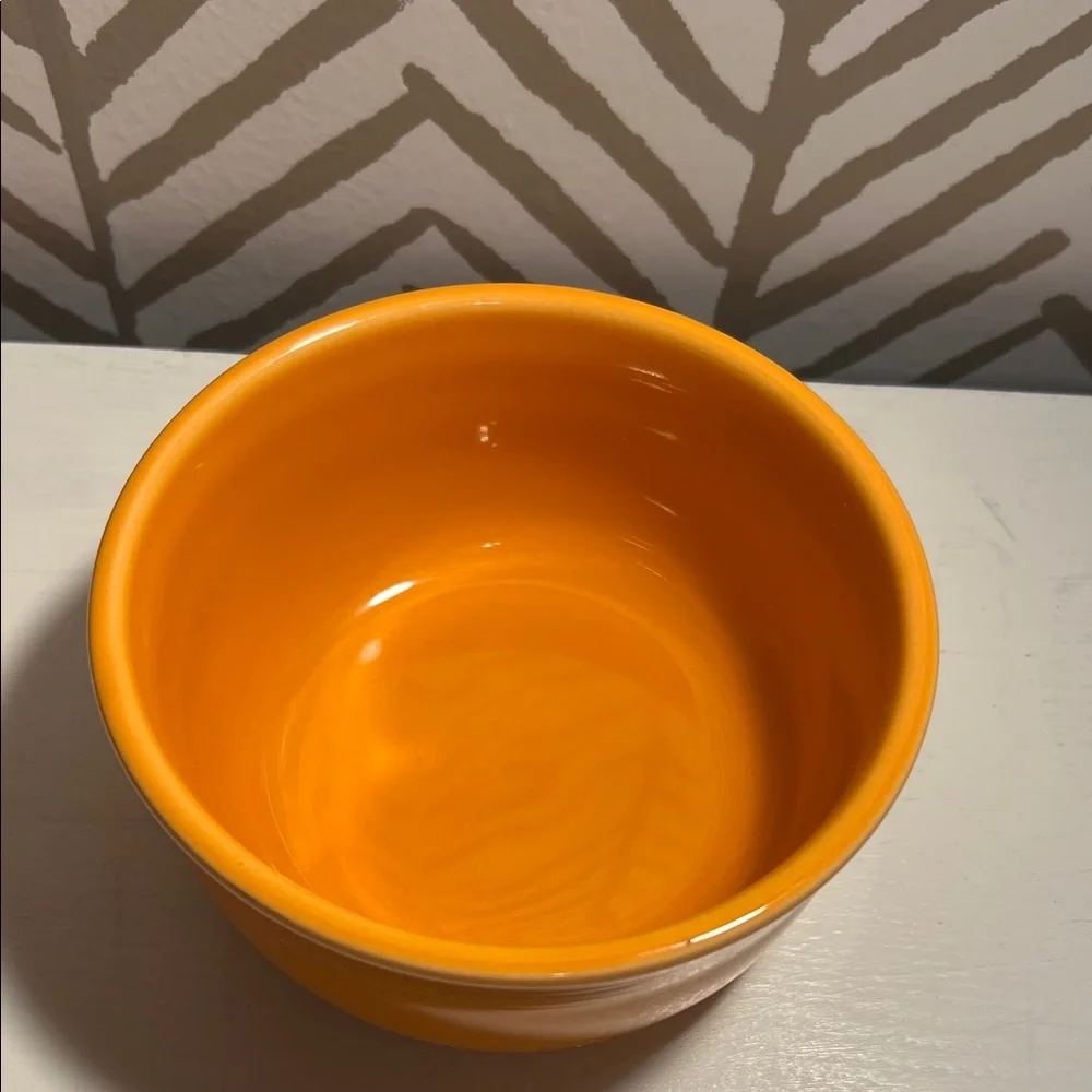 Fiestaware Vibrant Orange Bowl - Picture 2 of 4
